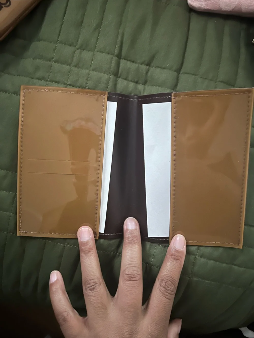 Bloomingdale’s Little Passport Case & Little Brown Coin Pouch Set - Brown